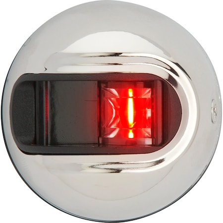 Attwood Attwood LightArmor Vertical Surface Mount Navigation Light - Port red - Stainless Steel - 2NM NV3012SSR-7